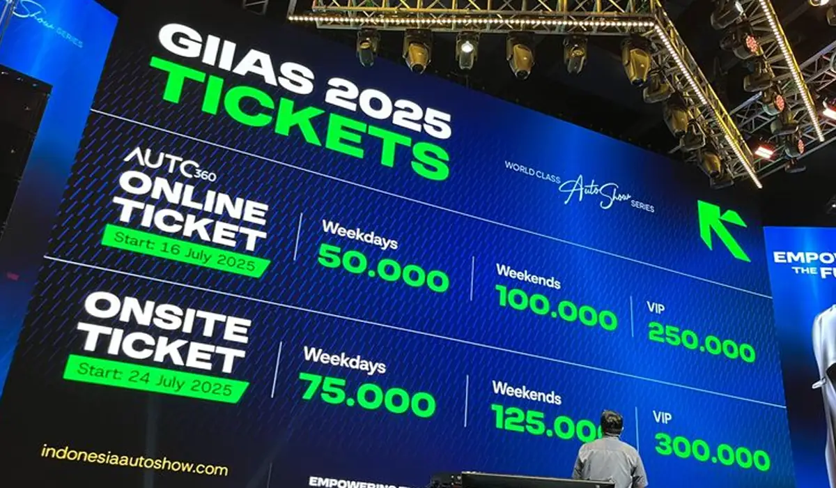 Harga Tiket GIIAS 2025 dan Cara Belinya Online