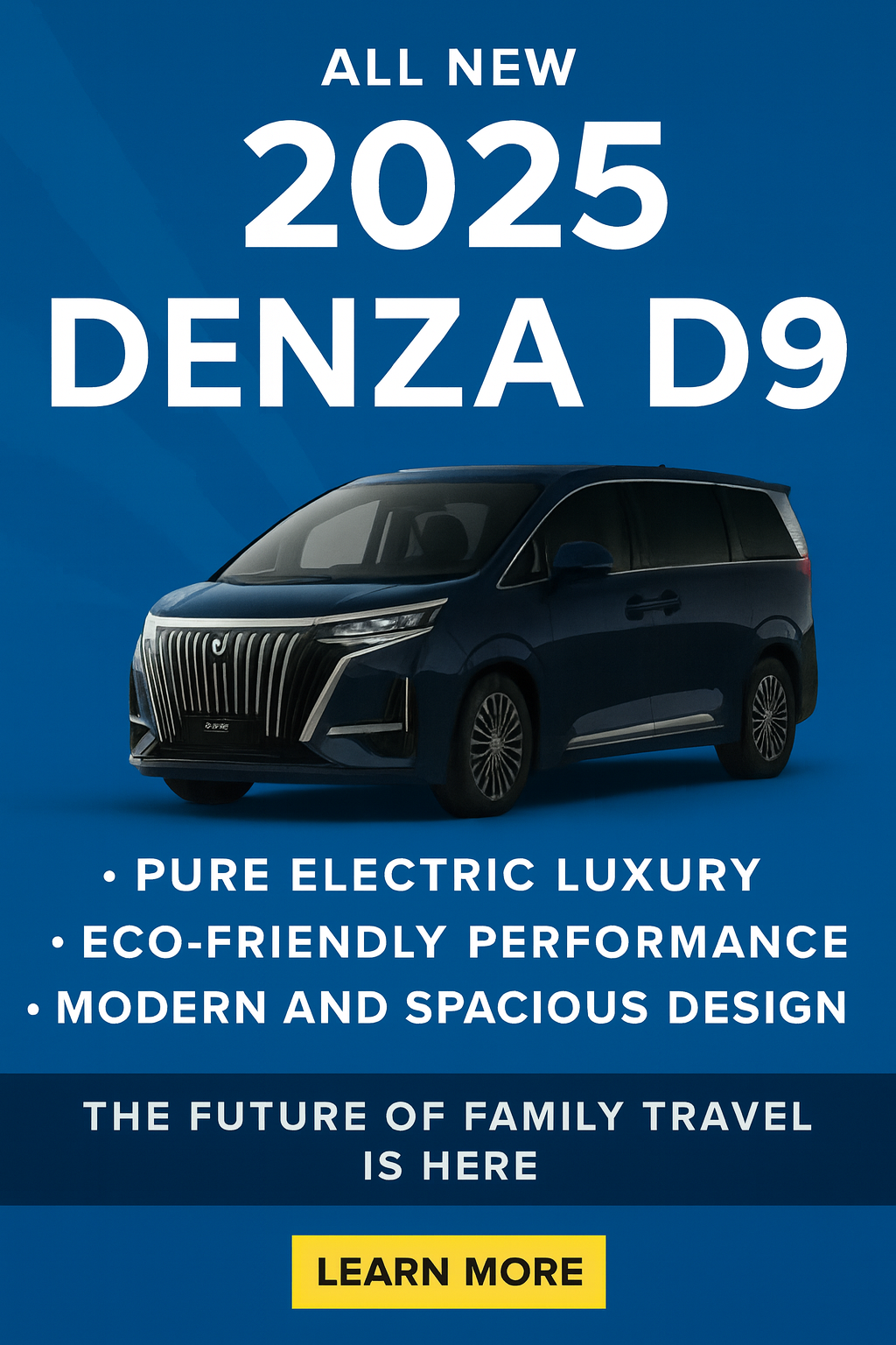 Harga Mobil Denza Terbaru di Dealer Resmi Indonesia