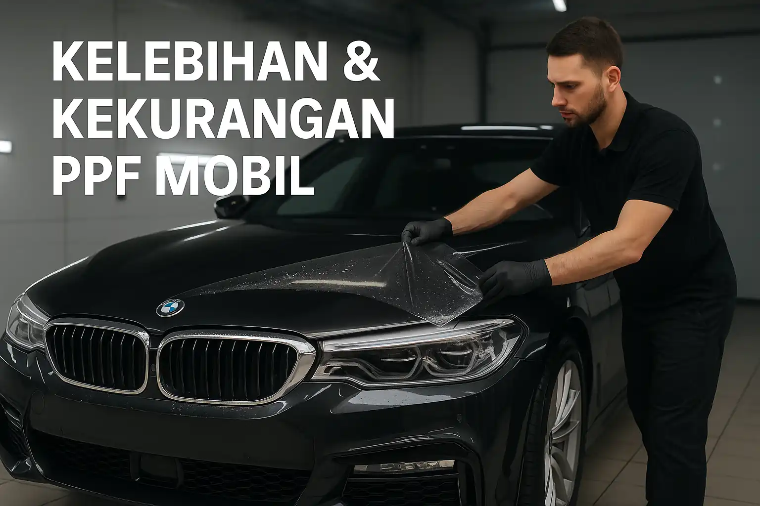 Kelebihan dan kekurangan PPF mobil pada BMW di bengkel